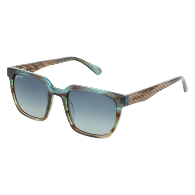 Longitude Polarized Sunglasses by Johnny Fly | #color_rainforest
