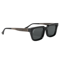 Legacy modern concave rectangle sunglasses #color_gloss-black