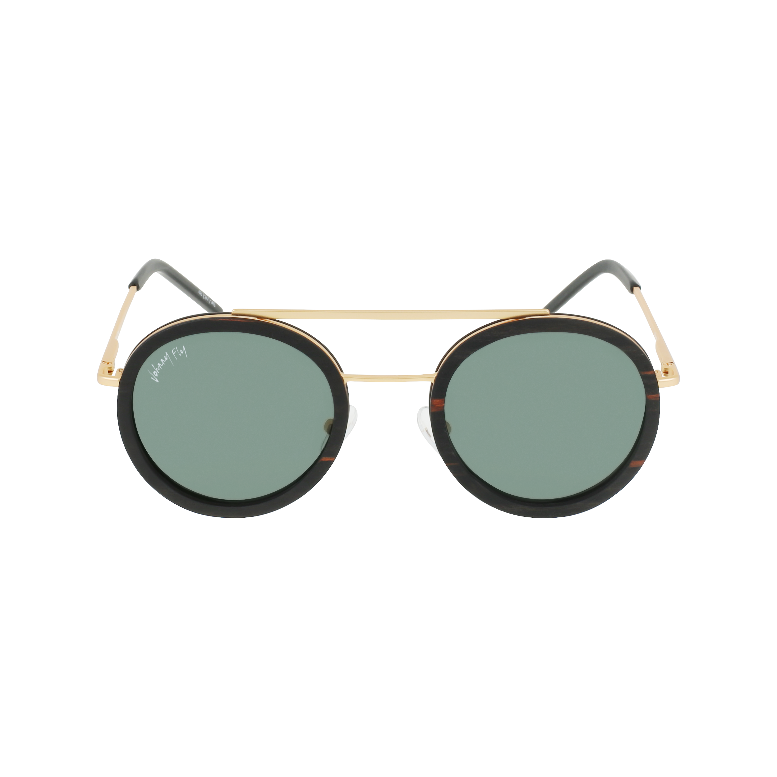 RIKER - Gold - Sunglasses - Johnny Fly Eyewear | #color_gold-ebony