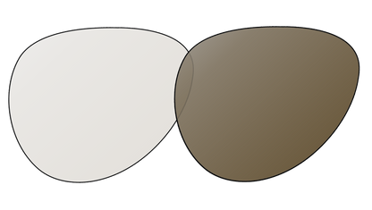 Progressive Photochromic (Light-Responsive) Lens