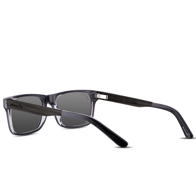 7FIFTY7 Sunglasses Frame - Black Crystal- Johnny Fly | 757-BCRY-POL-SMK-WAL | | #color_black-crystal