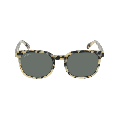 ALTITUDE Sunglasses Frame - Matte White Tortoise- Johnny Fly | ALT-MWHTRT-POL-SMK | | 