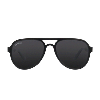 Apache Polarized Sunglasses by Johnny Fly - Anniversary Pearl || Smoke Polarized #color_anniversary-pearl