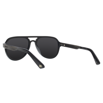 Apache Polarized Sunglasses by Johnny Fly - Anniversary Pearl || Smoke Polarized #color_anniversary-pearl