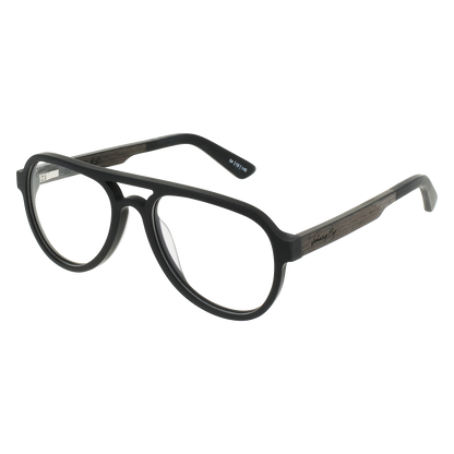 APACHE Eyeglasses Frame - Matte Black- Johnny Fly | APC-MBL-RX-EBN | | #color_matte-black