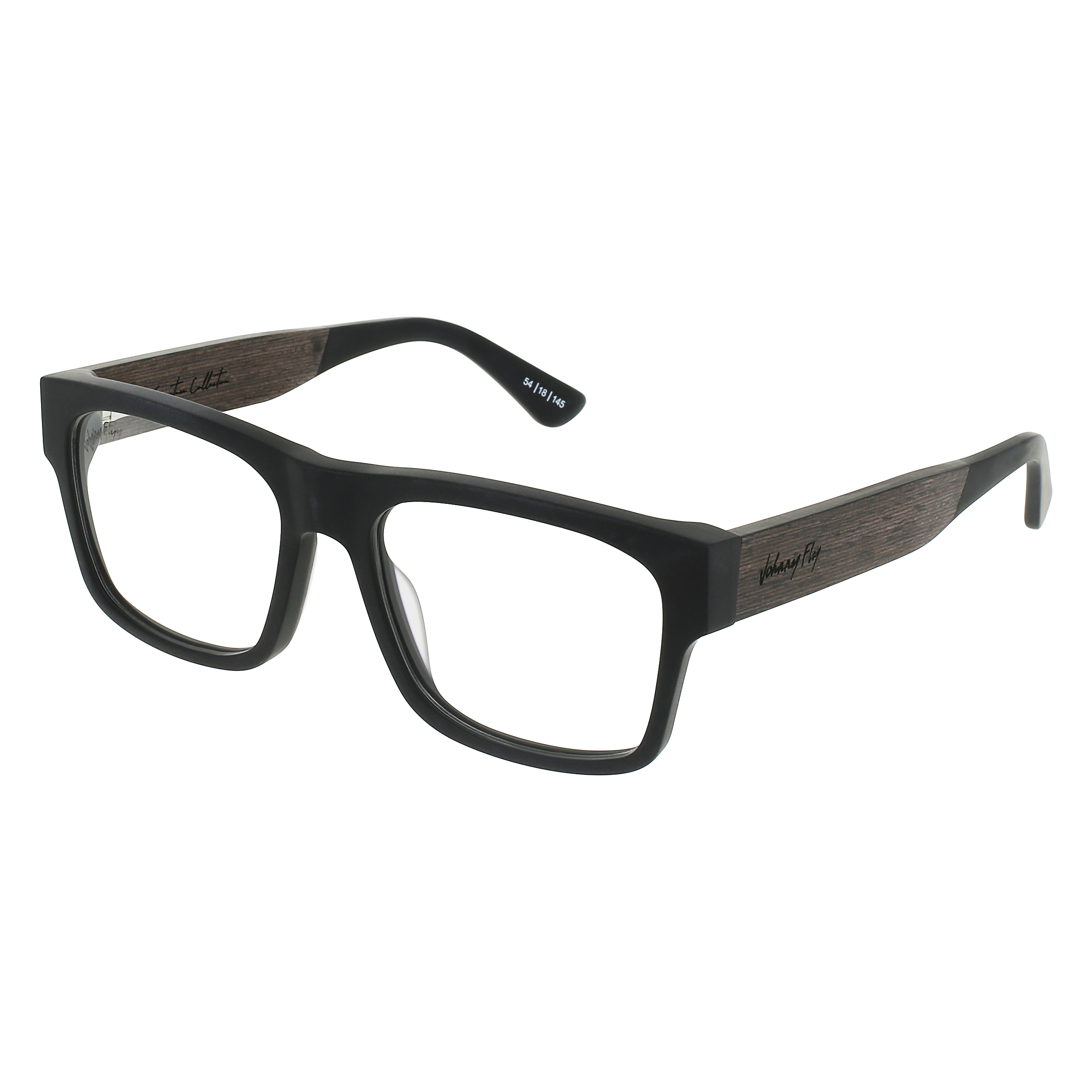 ARROW Eyeglasses Frame - Matte Black- Johnny Fly | ARR-MBL-RX-EBN | | 