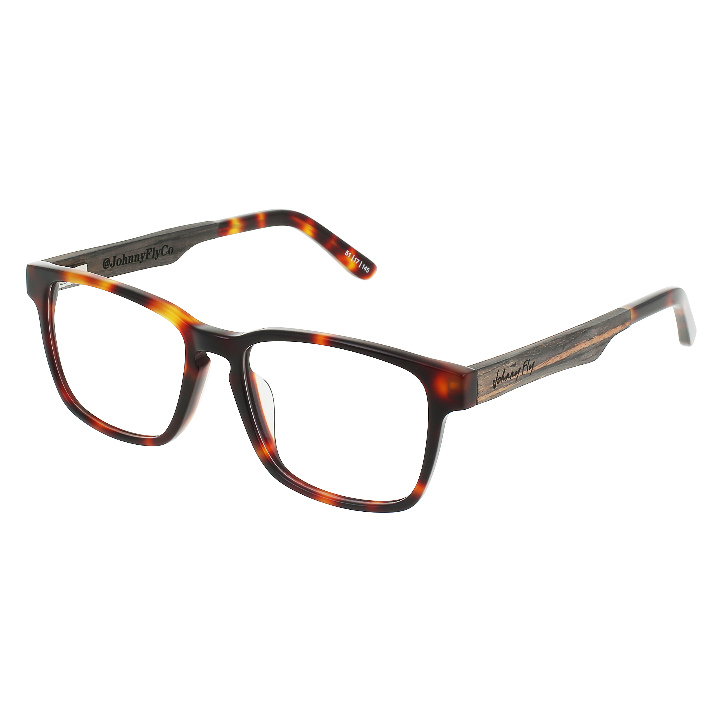 BRANCH Eyeglasses Frame - Classic Tortoise- Johnny Fly | BRA-CTRT-FRA | | 