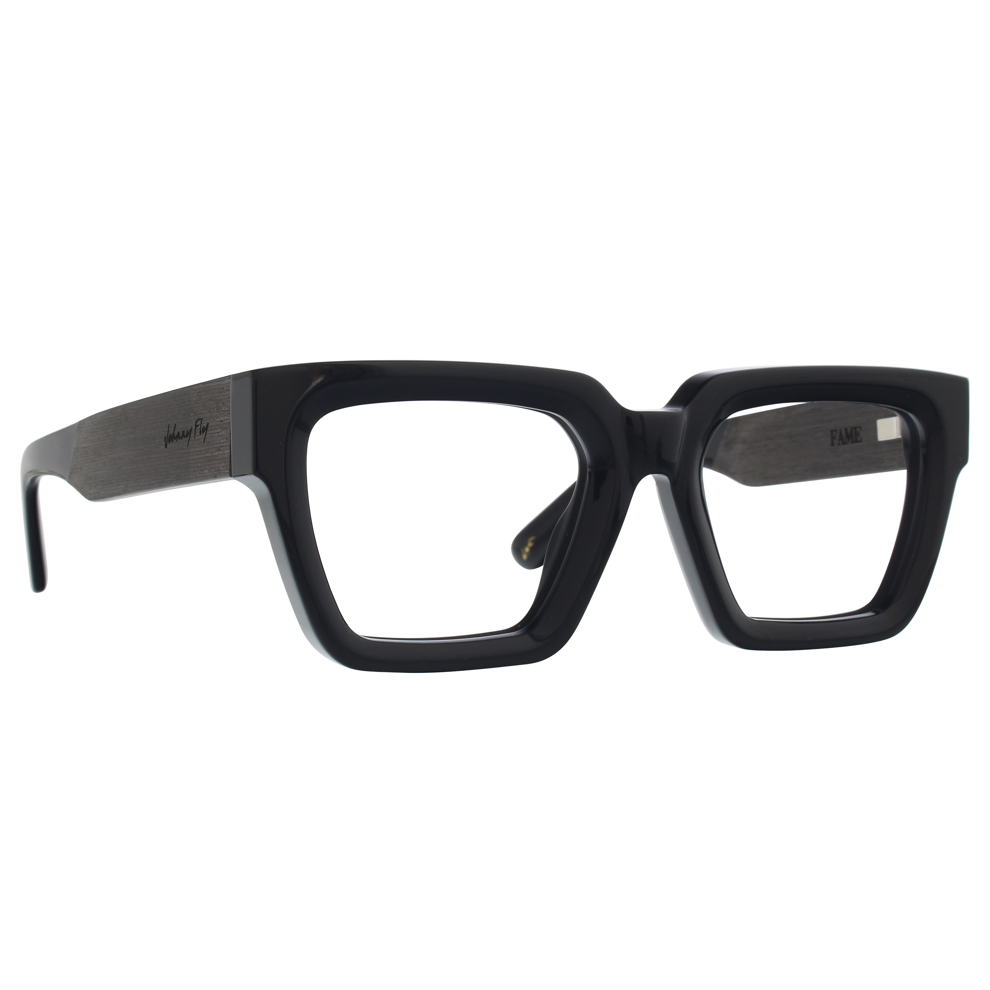 Fame Bluelight Eyeglasses by Johnny Fly #color_gloss-black
