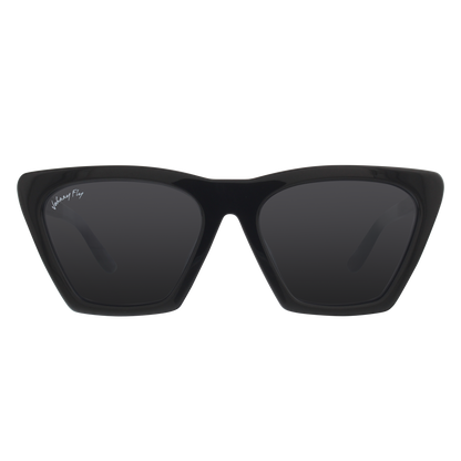 Figure Polarized Sunglasses by Johnny Fly - Anniversary Pearl || Smoke Polarized 