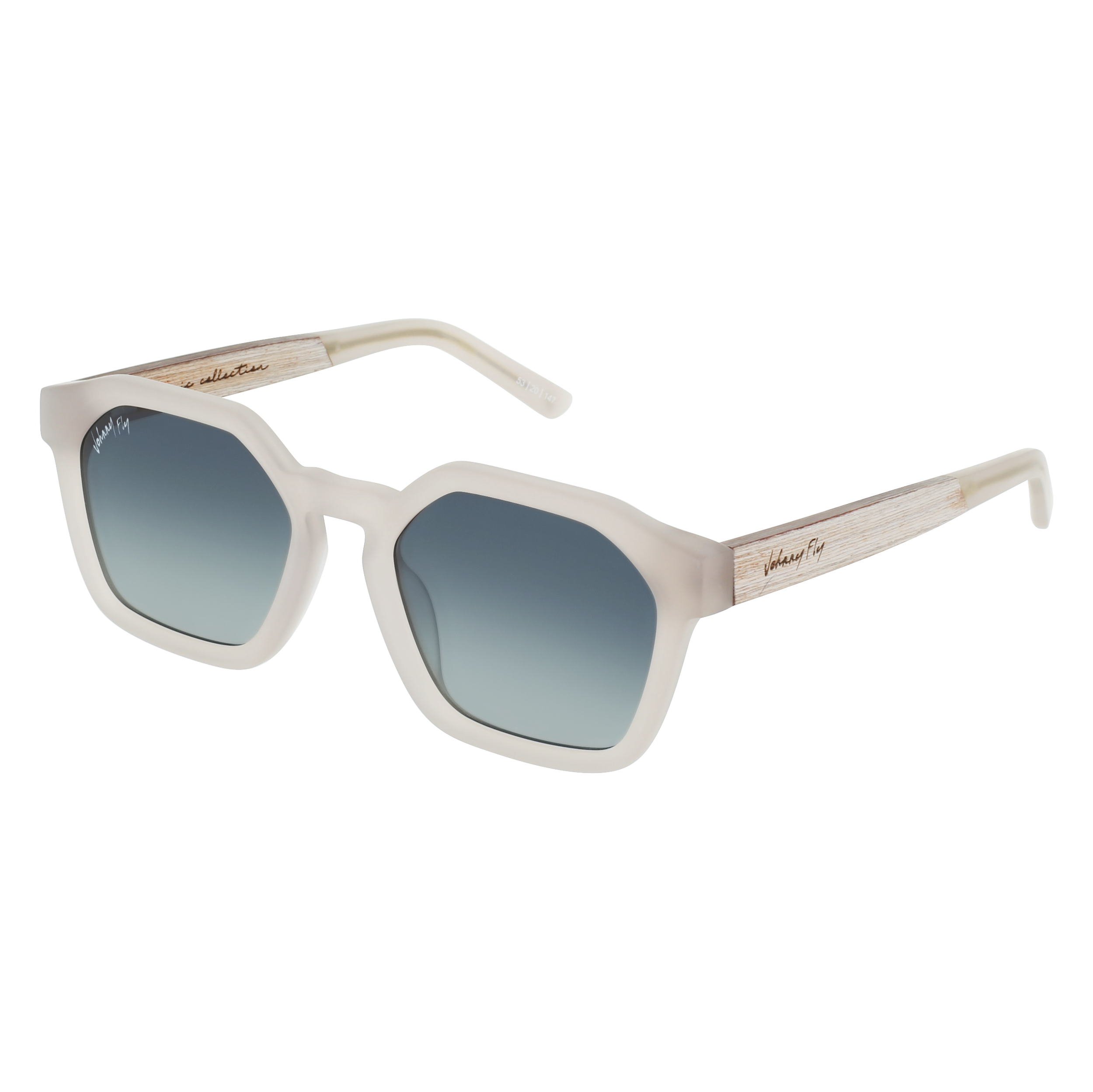 FORTUNE Sunglasses Frame - Cloud- Johnny Fly | FOR-CLD-POL-SMG | | 