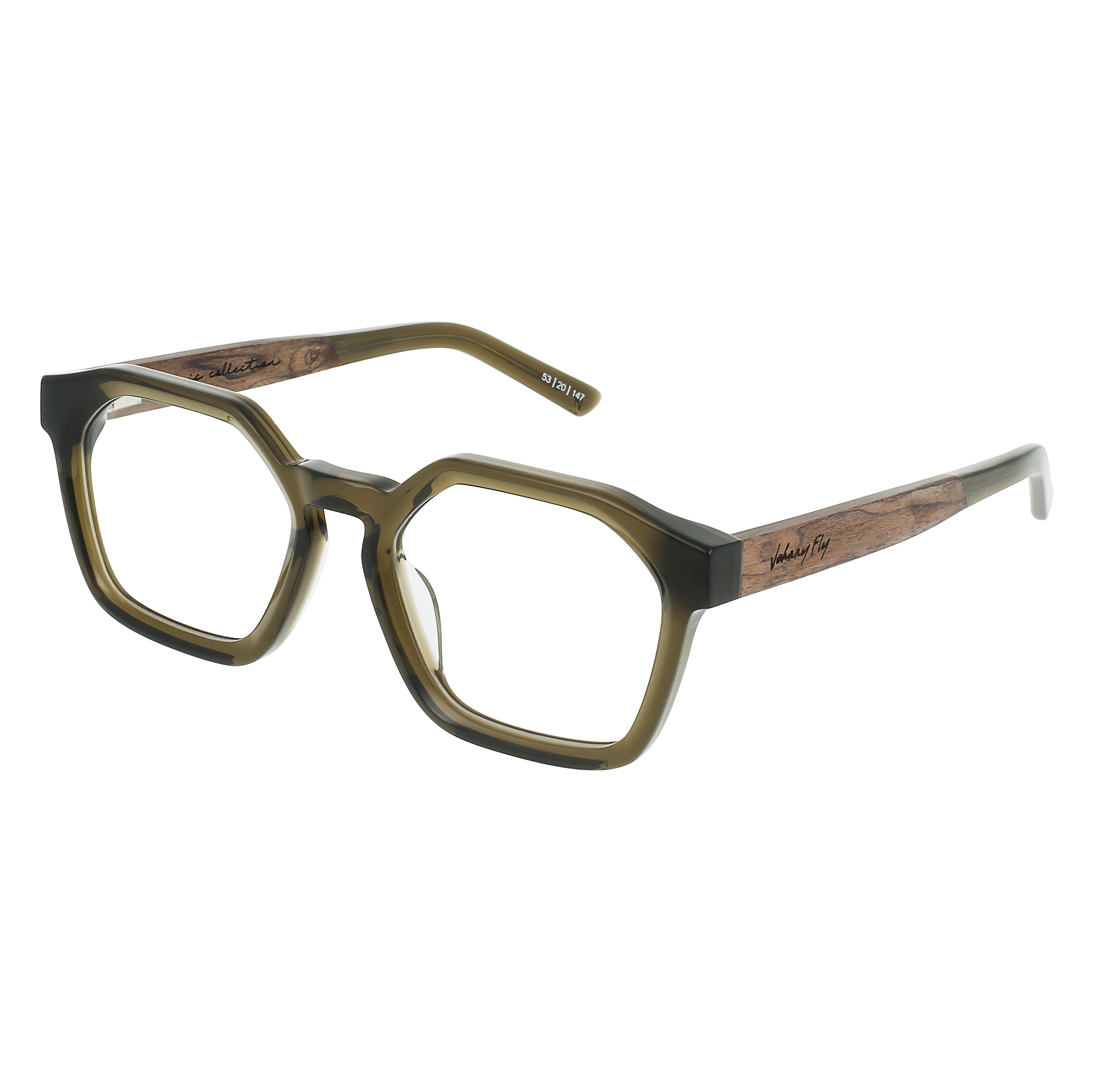 FORTUNE Eyeglasses Frame - Olive- Johnny Fly | FOR-OLV-FRAME | | 