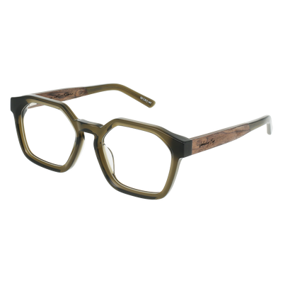 FORTUNE Eyeglasses Frame - Olive- Johnny Fly | FOR-OLV-FRAME | | #color_olive