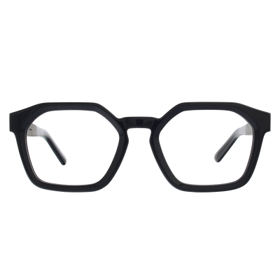 Fortune Eyeglasses by Johnny Fly | #color_gloss-black