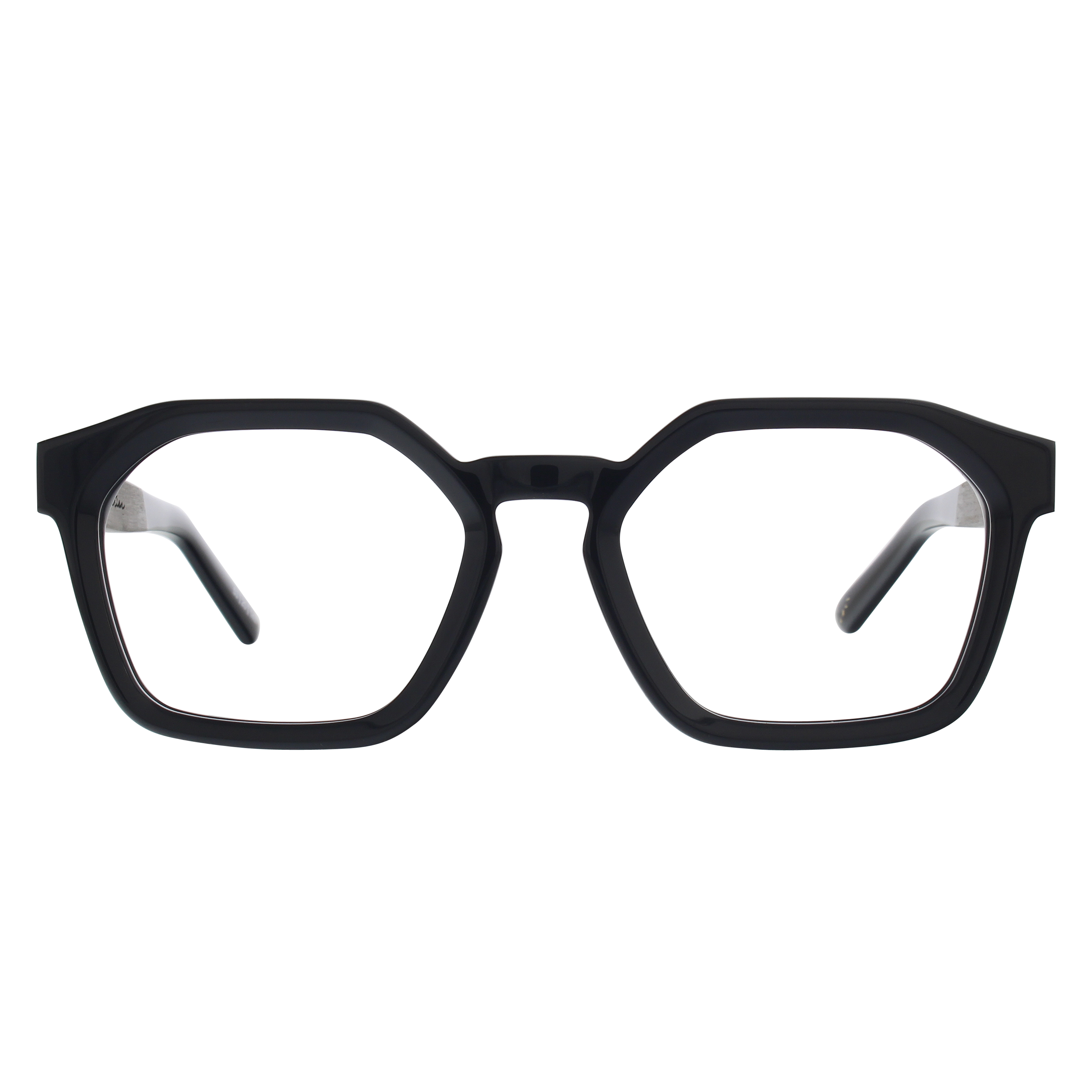 Fortune Bluelight Eyeglasses by Johnny Fly #color_gloss-black