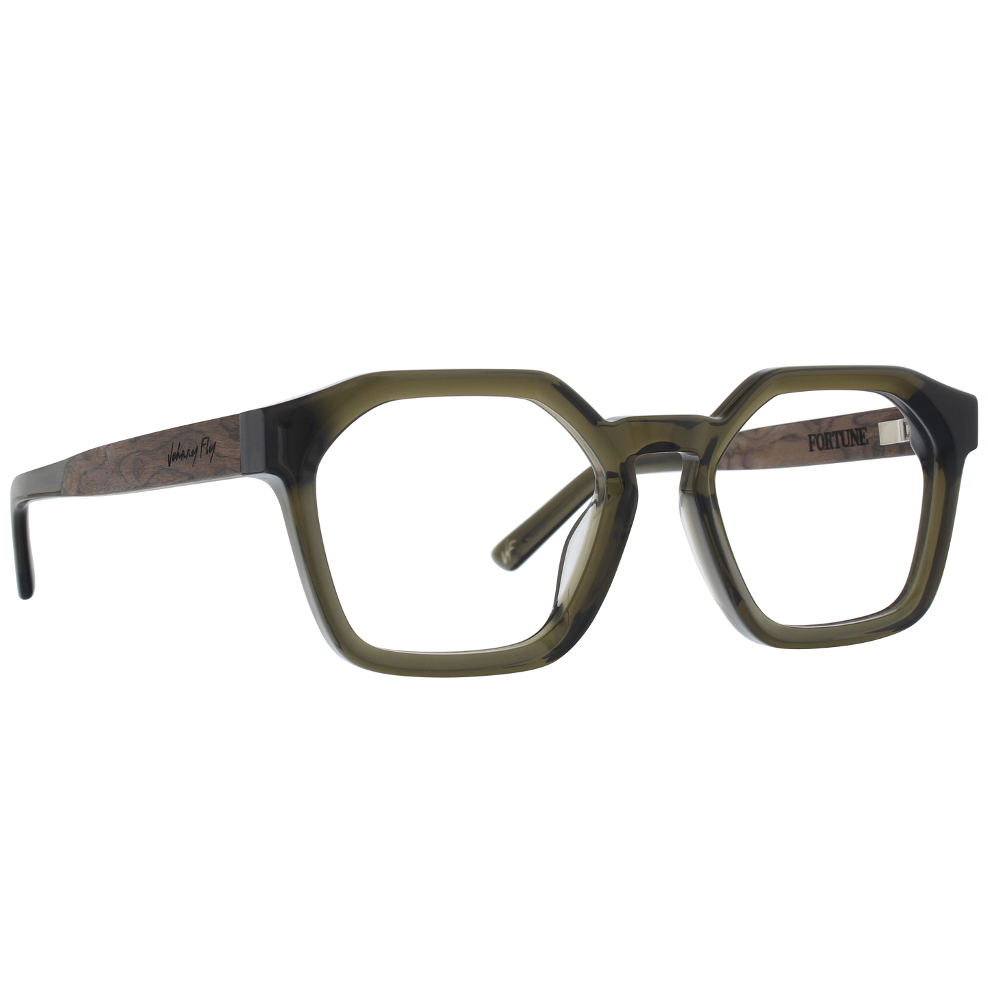 Fortune Eyeglasses by Johnny Fly | #color_liquid-olive