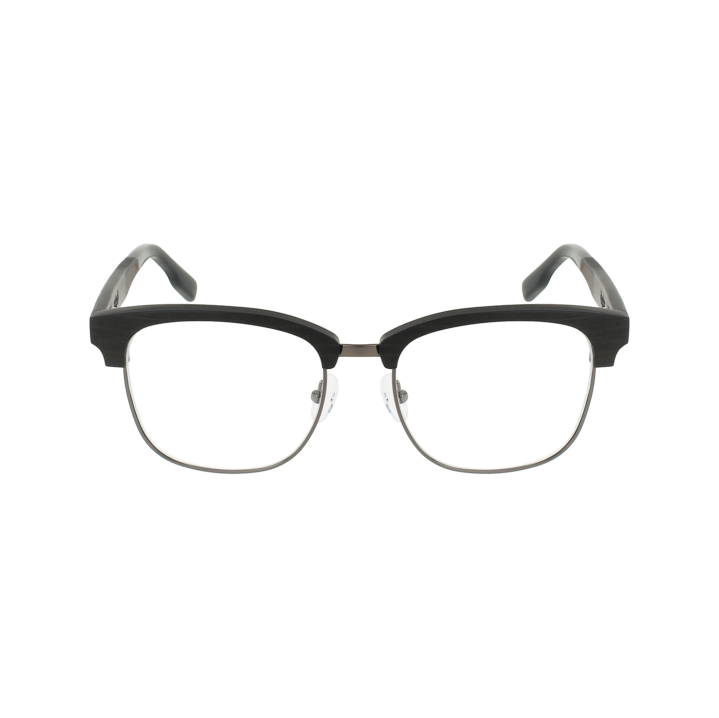 HUGHES Eyeglasses Frame - Gunmetal- Johnny Fly | HUG-BSIL-RX-EBN | | #color_gunmetal