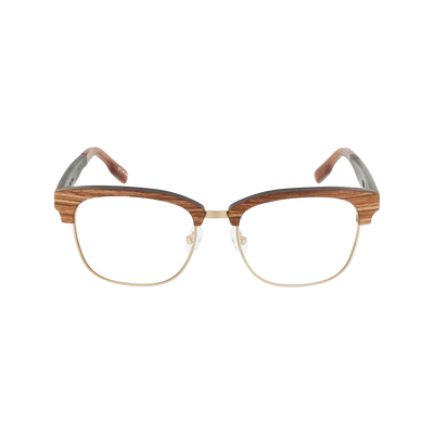 HUGHES Eyeglasses Frame - Pewter- Johnny Fly | HUG-PEW-FRA-APR | | #color_pewter