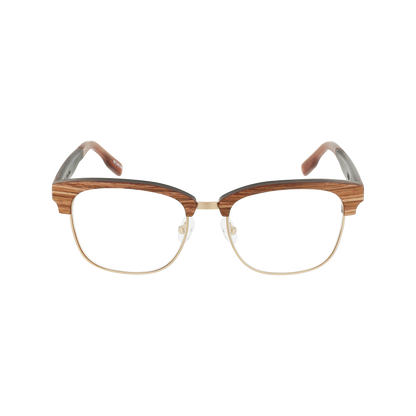 HUGHES Eyeglasses Frame - Pewter- Johnny Fly | HUG-PEW-FRA-APR | | 