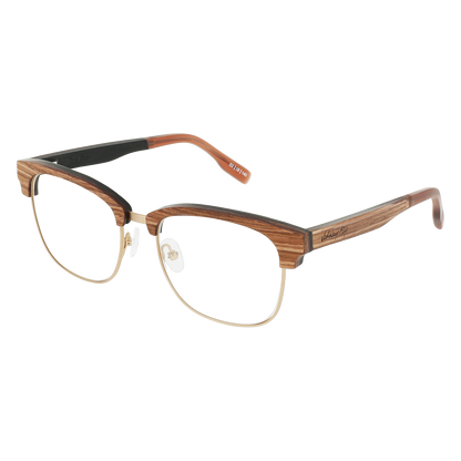 HUGHES Eyeglasses Frame - Pewter- Johnny Fly | HUG-PEW-FRA-APR | | 