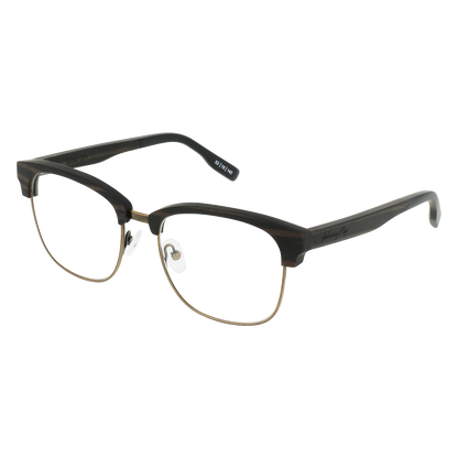 HUGHES Eyeglasses Frame - Weathered Brass- Johnny Fly | HUG-WBRAS-FRAME | | 