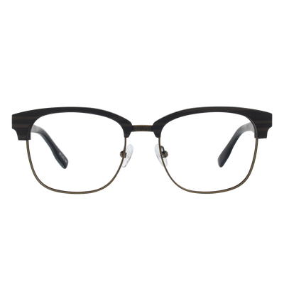 Hughes Eyeglasses by Johnny Fly | #color_weathered-brass