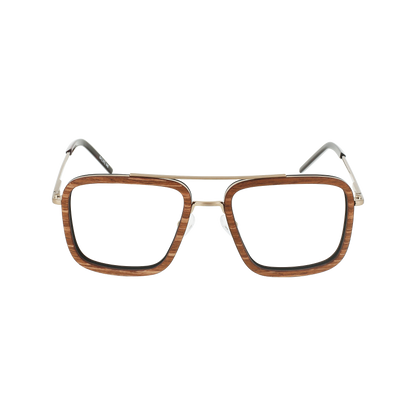 LAFORGE Eyeglasses Frame - Brushed Gold- Johnny Fly | LAF-BGLD-FRA | | #color_brushed-gold