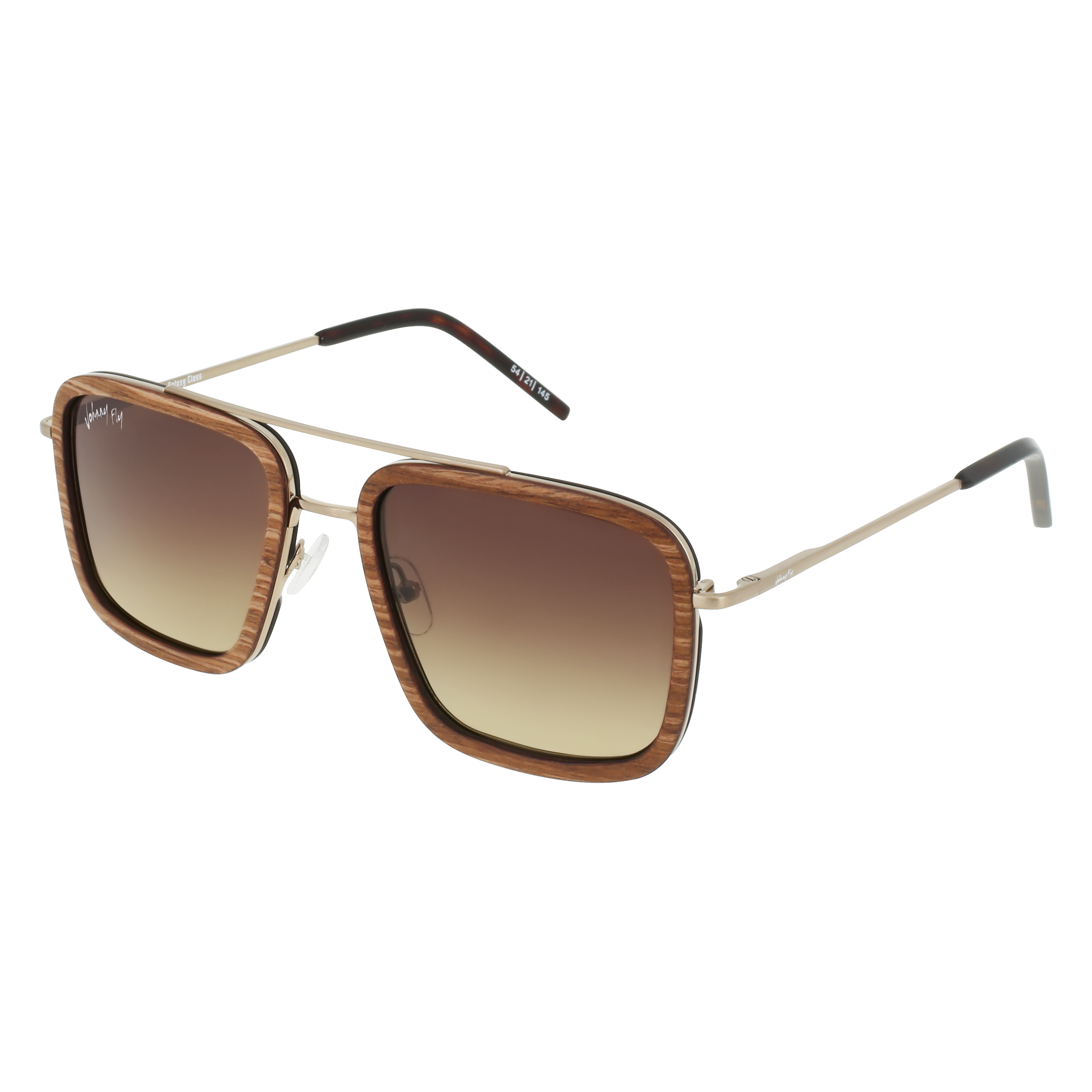 LAFORGE Sunglasses Frame - Brushed Gold- Johnny Fly | LAF-BGLD-POL-BGR | | 