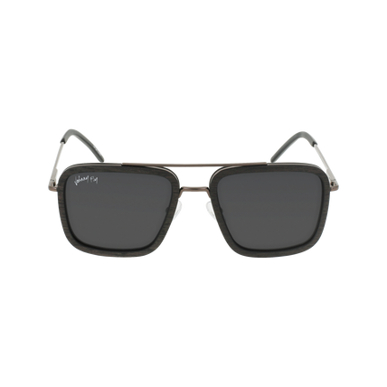 LAFORGE Sunglasses Frame - Gunmetal- Johnny Fly | LAF-GUNM-POL-SMK | | #color_gunmetal