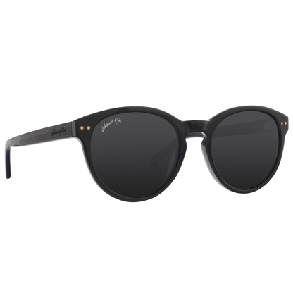 Latitude Polarized Sunglasses by Johnny Fly - Anniversary Pearl || Smoke Polarized 