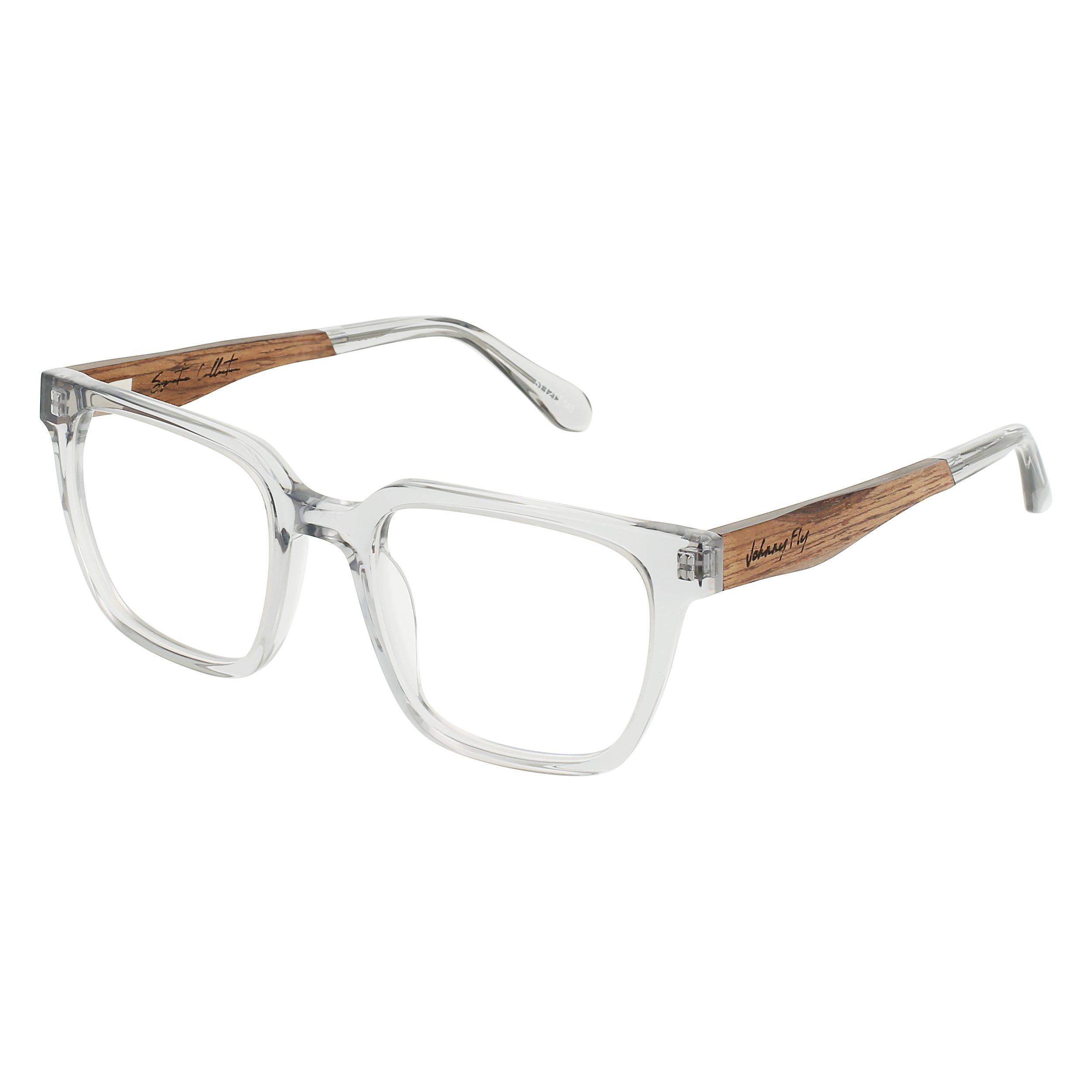 LONGITUDE Eyeglasses Frame - Tinted Crystal- Johnny Fly | LNG-TCRY-FRA | | 