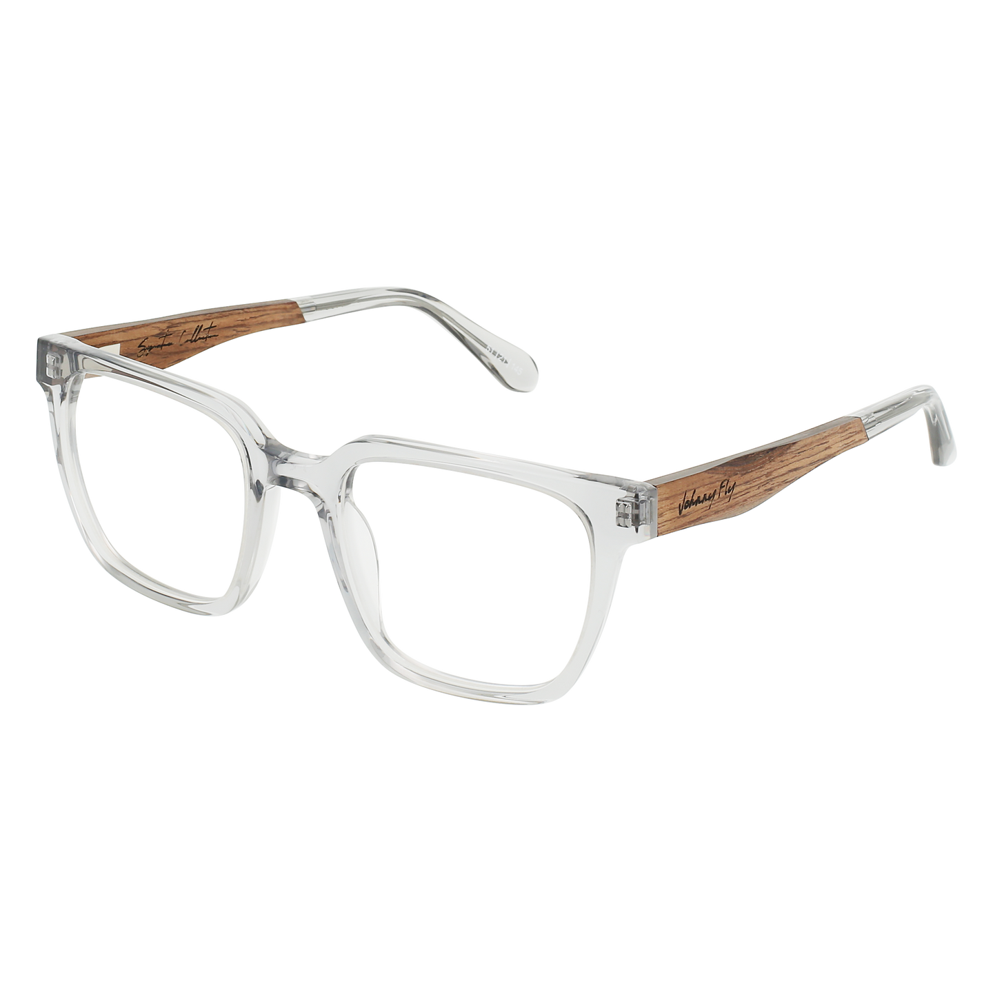 LONGITUDE Eyeglasses Frame - Tinted Crystal- Johnny Fly | LNG-TCRY-FRA | | #color_tinted-crystal