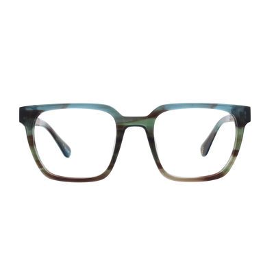 Longitude Eyeglasses by Johnny Fly | #color_rainforest