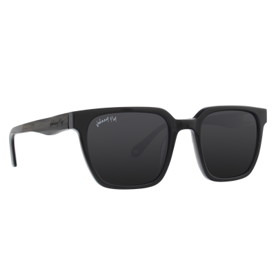 Longitude Polarized Sunglasses by Johnny Fly - Anniversary Pearl || Smoke Polarized #color_anniversary-pearl