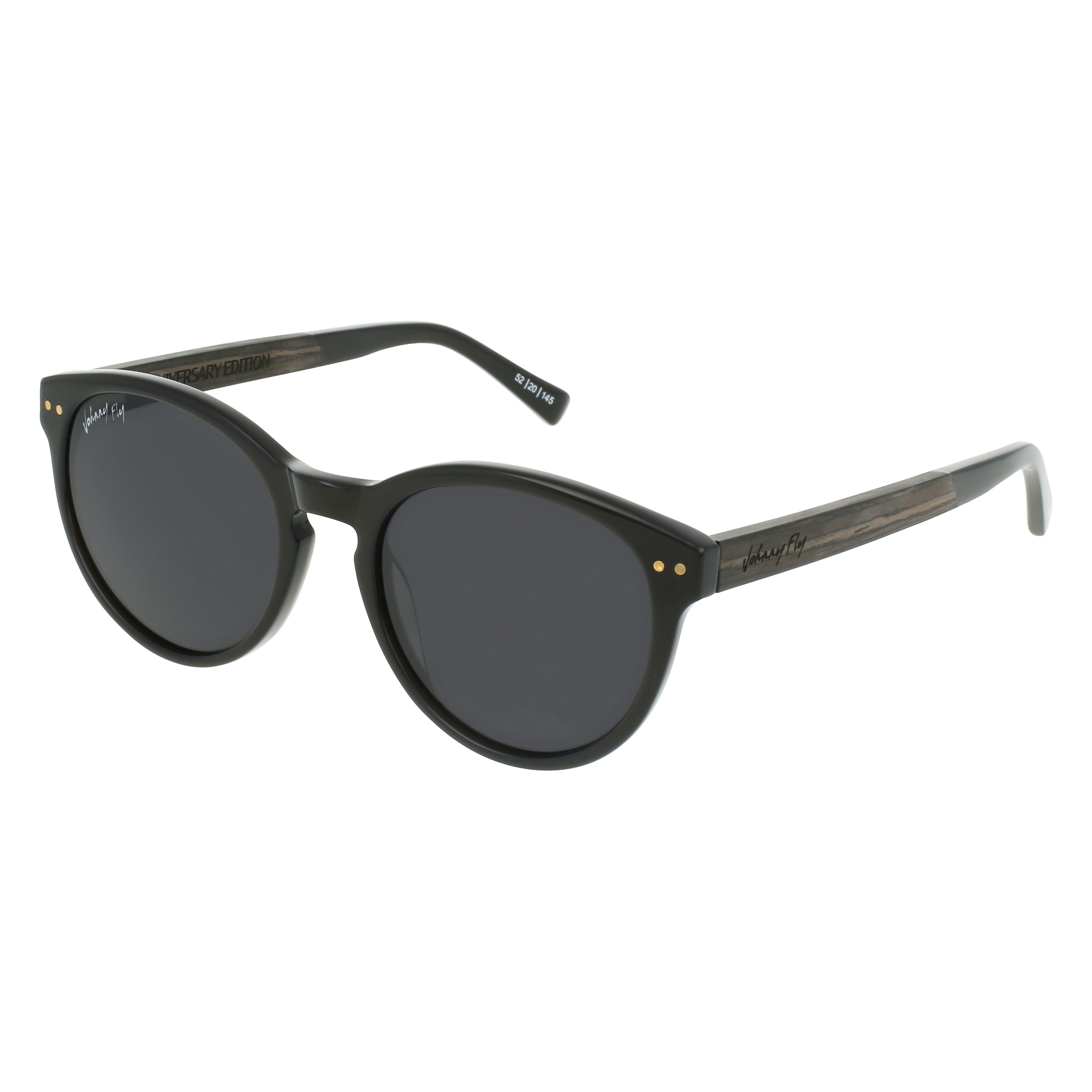 LATITUDE Sunglasses Frame - Golden Onyx- Johnny Fly | LTS-10YR-POL-SMK | | #color_golden-onyx