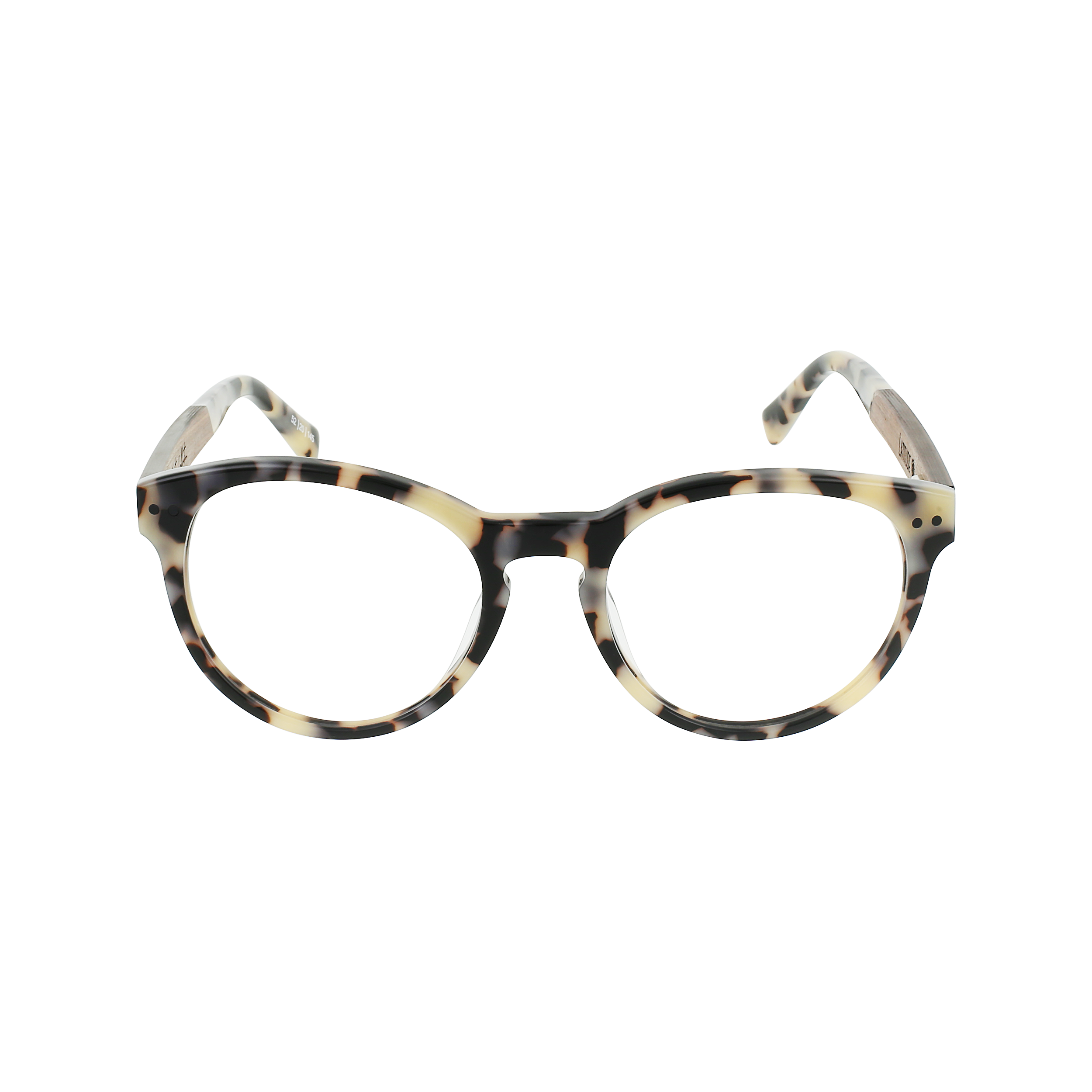 LATITUDE Eyeglasses Frame - White Tortoise- Johnny Fly | LTS-WHT-RX-CLR-WAL | | #color_white-tortoise