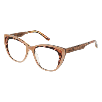 RUNWAY Eyeglasses Frame - Mauve Tortoise- Johnny Fly | RUN-MVTRT-FRA | | 