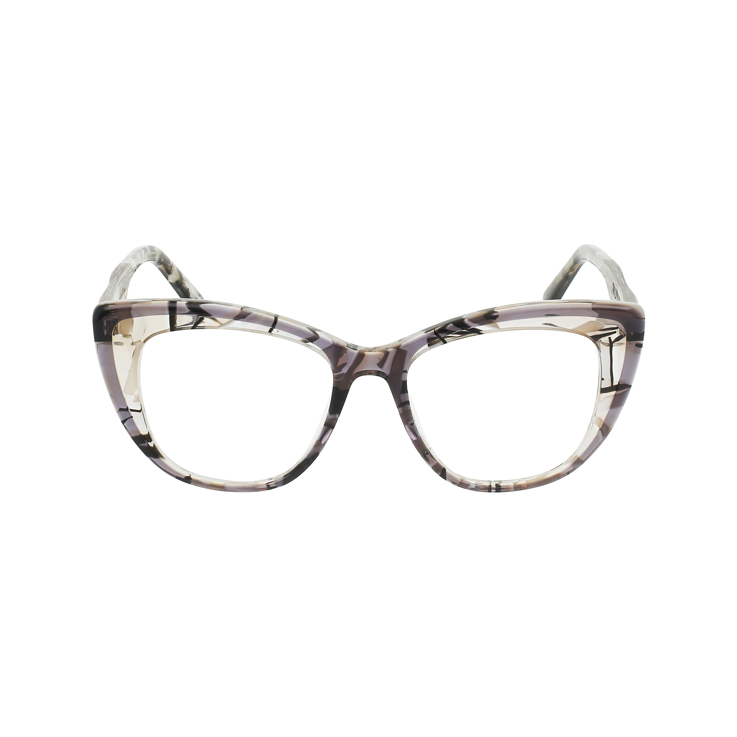 RUNWAY Eyeglasses Frame - Shattered Smoke- Johnny Fly | RUN-SHTS-POL-SMG | | 