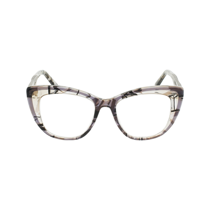 RUNWAY Eyeglasses Frame - Shattered Smoke- Johnny Fly | RUN-SHTS-POL-SMG | | 