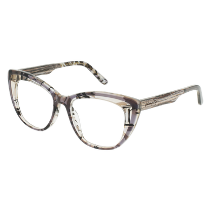 RUNWAY Eyeglasses Frame - Shattered Smoke- Johnny Fly | RUN-SHTS-POL-SMG | | 