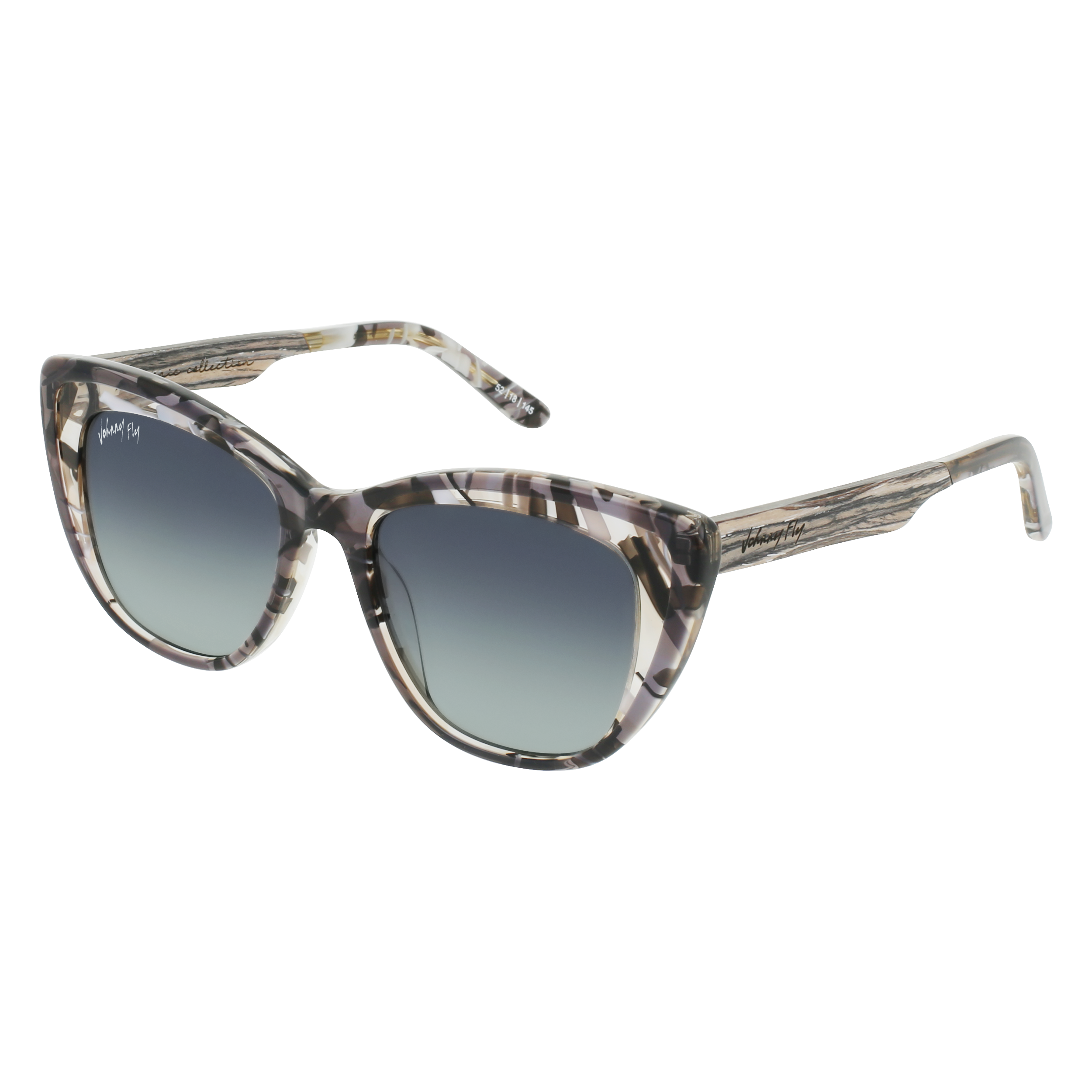 RUNWAY Sunglasses Frame - Shattered Smoke- Johnny Fly | RUN-SHTS-RX | | 