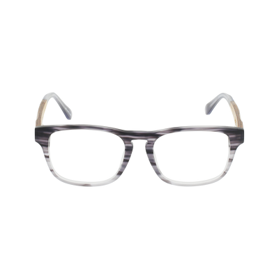 SPLINTER Eyeglasses Frame - Matte Marble Grey- Johnny Fly | SPL-MBG-RX-CLR-ZEB | | #color_matte-marble-grey