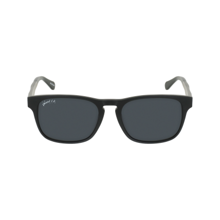 SPLINTER Sunglasses Frame - Matte Black- Johnny Fly | SPL-MBL-POL-SMK-ZEB | | #color_matte-black