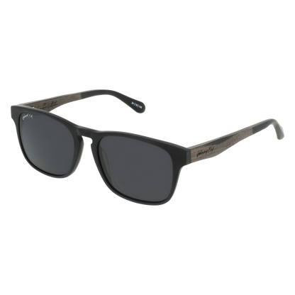 SPLINTER Sunglasses Frame - Matte Black- Johnny Fly | SPL-MBL-POL-SMK-ZEB | | 
