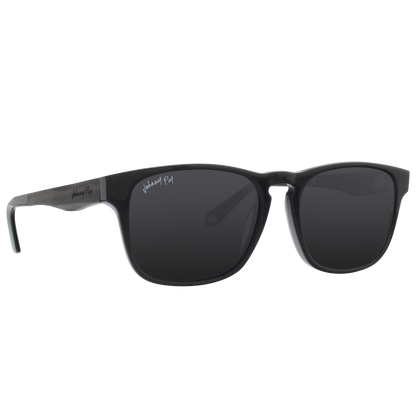 Splinter Polarized Sunglasses by Johnny Fly - Anniversary Pearl || Smoke Polarized 