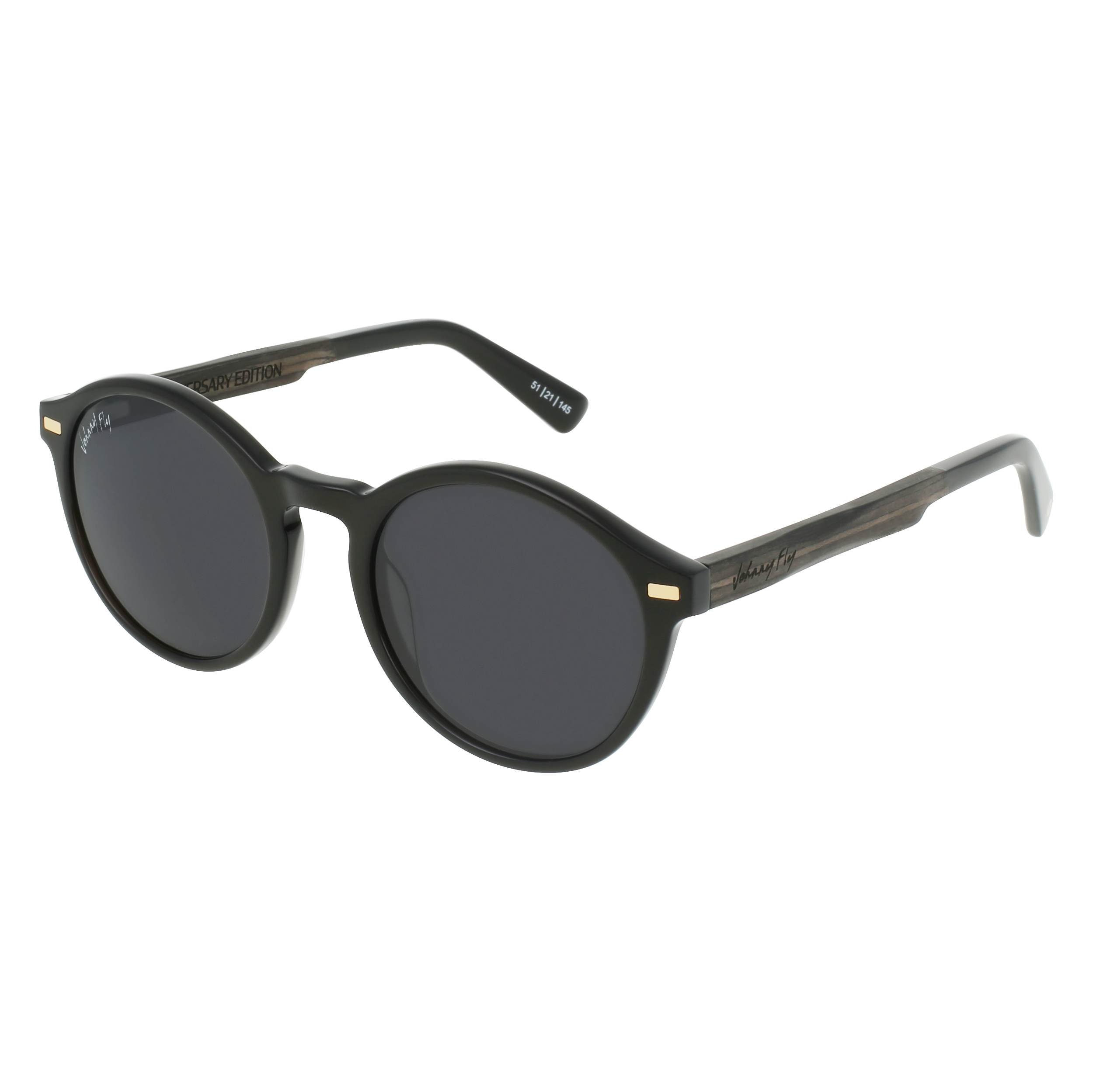 UFO Sunglasses Frame - Golden Onyx- Johnny Fly | UFO-10YR-POL-SMK | | 