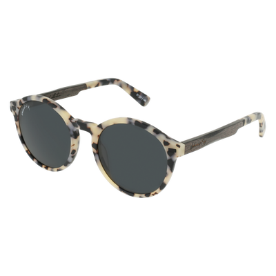 UFO Sunglasses Frame - Matte White Tortoise- Johnny Fly | UFO-MWHTRT-POL-SMK | | #color_matte-white-tortoise