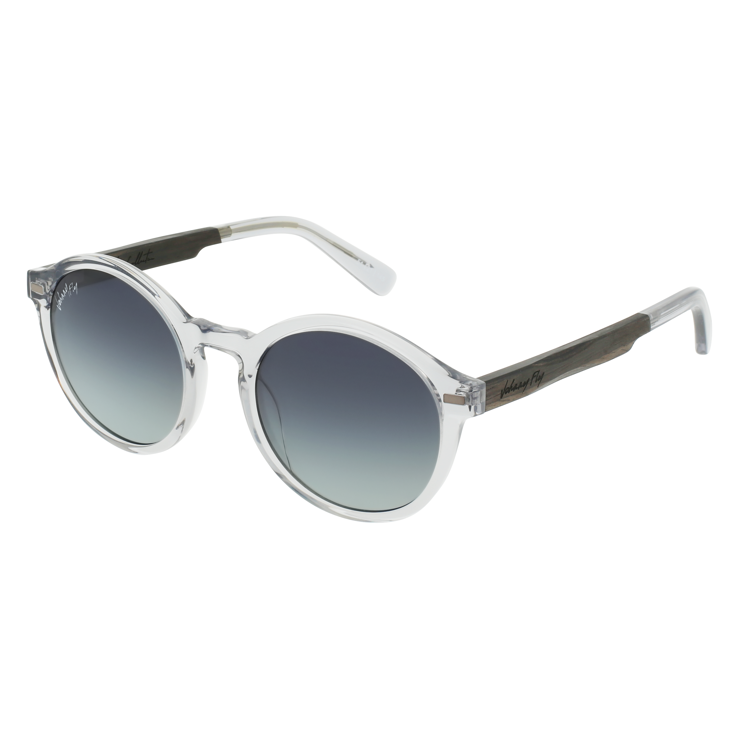 UFO Sunglasses Frame - Tinted Crystal- Johnny Fly | UFO-TCRY-POL-SMK-BWAL | | 