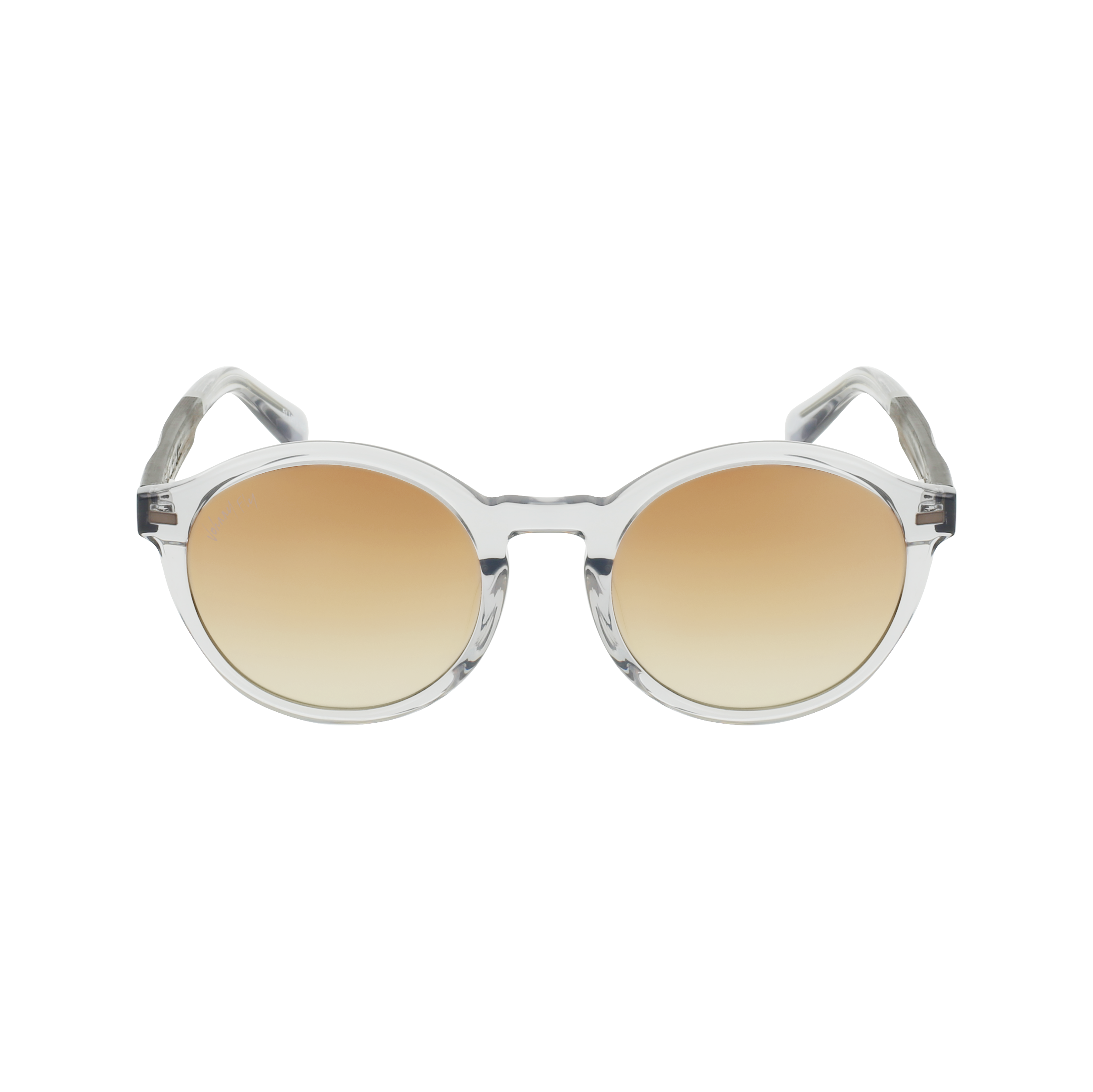 UFO Sunglasses Frame - Tinted Crystal- Johnny Fly | UFO-TCRY-REF-GLDGR | | 