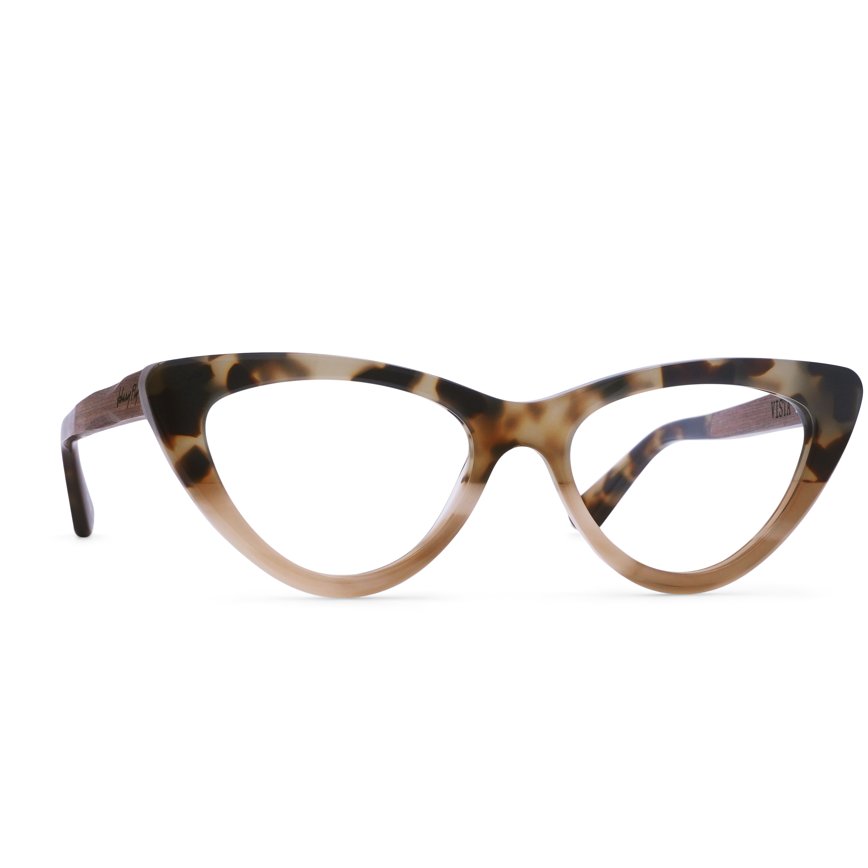 VISTA Frame - Chai Tortoise - Bluguard Eyeglasses- Johnny Fly Eyewear 