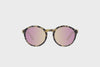 UFO Polarized Sunglasses by Johnny Fly #color_matte-white-tortoise